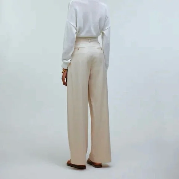 Madewell The Harlow Wide Leg Pant - Picture 5 of 16